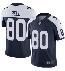Nike Dallas Cowboys 80 Blake Bell Navy Blue Thanksgiving Men Stitched NFL Vapor Untouchable Limited Throwback Jersey Nike Dallas Cowboys 80 Blake Bell Navy Blue Thanksgiving Men Stitched NFL Vapor Untouchable Limited Throwback Jersey