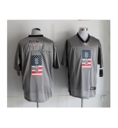 Nike Dallas Cowboys 9 Tony Romo grey Elite USA Flag Fashion NFL Jersey Nike Dallas Cowboys 9 Tony Romo grey Elite USA Flag Fashion NFL Jersey