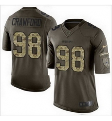 Nike Dallas Cowboys #98 Tyrone Crawford Green Mens Stitched NFL Limited Salute To Service Jersey Nike Dallas Cowboys #98 Tyrone Crawford Green Mens Stitched NFL Limited Salute To Service Jersey