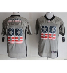 Nike Dallas cowboys 88 Dez Bryant Grey Elite USA Flag Fashion Shadow NFL Jersey Nike Dallas cowboys 88 Dez Bryant Grey Elite USA Flag Fashion Shadow NFL Jersey