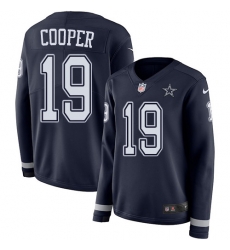 Nike Cowboys #19 Amari Cooper Navy Blue Team Color Women Nike Cowboys #19 Amari Cooper Navy Blue Team Color Women