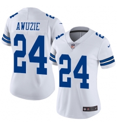 Nike Cowboys #24 Chidobe Awuzie White Womens Stitched NFL Vapor Untouchable Limited Jersey Nike Cowboys #24 Chidobe Awuzie White Womens Stitched NFL Vapor Untouchable Limited Jersey