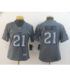 Women Nike Cowboys 21 Ezekiel Elliott Gray Camo Vapor Untouchable Limited Jersey Women Nike Cowboys 21 Ezekiel Elliott Gray Camo Vapor Untouchable Limited Jersey