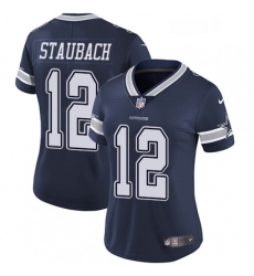 Womens Nike Dallas Cowboys 12 Roger Staubach Elite Navy Blue Team Color NFL Jersey Womens Nike Dallas Cowboys 12 Roger Staubach Elite Navy Blue Team Color NFL Jersey