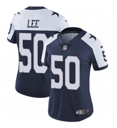 Womens Nike Dallas Cowboys 50 Sean Lee Elite Navy Blue Throwback Alternate NFL Jersey Womens Nike Dallas Cowboys 50 Sean Lee Elite Navy Blue Throwback Alternate NFL Jersey