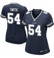 Womens Nike Dallas Cowboys 54 Jaylon Smith Game Navy Blue Team Color NFL Jersey Womens Nike Dallas Cowboys 54 Jaylon Smith Game Navy Blue Team Color NFL Jersey