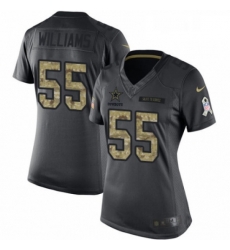 Womens Nike Dallas Cowboys 55 Leighton Vander Esch Limited Black 2016 Salute to Service NFL Jersey Womens Nike Dallas Cowboys 55 Leighton Vander Esch Limited Black 2016 Salute to Service NFL Jersey