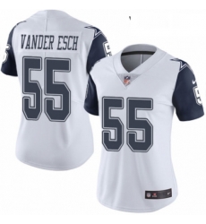 Womens Nike Dallas Cowboys 55 Leighton Vander Esch Limited White Rush Vapor Untouchable NFL Jersey Womens Nike Dallas Cowboys 55 Leighton Vander Esch Limited White Rush Vapor Untouchable NFL Jersey