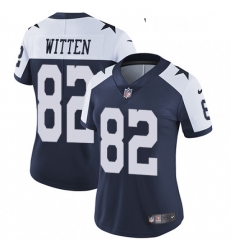 Womens Nike Dallas Cowboys 82 Jason Witten Navy Blue Throwback Alternate Vapor Untouchable Limited Player NFL Jersey Womens Nike Dallas Cowboys 82 Jason Witten Navy Blue Throwback Alternate Vapor Untouchable Limited Player NFL Jersey