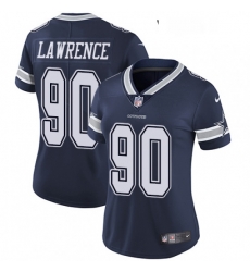 Womens Nike Dallas Cowboys 90 Demarcus Lawrence Elite Navy Blue Team Color NFL Jersey Womens Nike Dallas Cowboys 90 Demarcus Lawrence Elite Navy Blue Team Color NFL Jersey