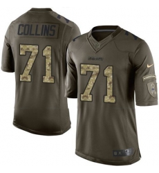 Nike Cowboys #71 La 27el Collins Green Color Youth Stitched NFL Limited Salute to Service Jersey Nike Cowboys #71 La 27el Collins Green Color Youth Stitched NFL Limited Salute to Service Jersey