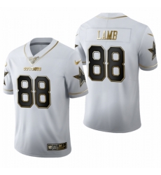 Youth Cowboys 88 Ceedee Lamb White Gold 100th Season Vapor Untouchable Limited Jersey Youth Cowboys 88 Ceedee Lamb White Gold 100th Season Vapor Untouchable Limited Jersey