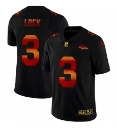 Denver Broncos 3 Drew Lock Men Black Nike Red Orange Stripe Vapor Limited NFL Jersey Denver Broncos 3 Drew Lock Men Black Nike Red Orange Stripe Vapor Limited NFL Jersey