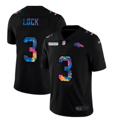 Denver Broncos 3 Drew Lock Men Nike Multi Color Black 2020 NFL Crucial Catch Vapor Untouchable Limited Jersey Denver Broncos 3 Drew Lock Men Nike Multi Color Black 2020 NFL Crucial Catch Vapor Untouchable Limited Jersey