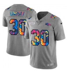 Denver Broncos 30 Phillip Lindsay Men Nike Multi Color 2020 NFL Crucial Catch NFL Jersey Greyheather Denver Broncos 30 Phillip Lindsay Men Nike Multi Color 2020 NFL Crucial Catch NFL Jersey Greyheather