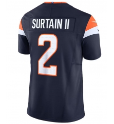 Men Denver Broncos 2 Pat Surtain II Navy 2024 F U S E Alternate Vapor Limited Stitched Football Jersey Men Denver Broncos 2 Pat Surtain II Navy 2024 F U S E Alternate Vapor Limited Stitched Football Jersey