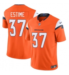 Men Denver Broncos 37 Audric Estime Orange 2024 F U S E Vapor Limited Stitched Football Jersey Men Denver Broncos 37 Audric Estime Orange 2024 F U S E Vapor Limited Stitched Football Jersey