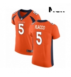 Men Denver Broncos 5 Joe Flacco Orange Team Color Vapor Untouchable Elite Player Football Jersey Men Denver Broncos 5 Joe Flacco Orange Team Color Vapor Untouchable Elite Player Football Jersey