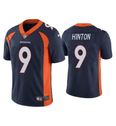 Men Denver Broncos 9 Kendall Hinton Navy Vapor Untouchable Limited Stitched Jersey Men Denver Broncos 9 Kendall Hinton Navy Vapor Untouchable Limited Stitched Jersey