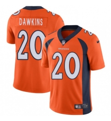 Men Nike Denver Broncos 20 Brian Dawkins Orange Team Color Vapor Untouchable Limited Player NFL Jersey Men Nike Denver Broncos 20 Brian Dawkins Orange Team Color Vapor Untouchable Limited Player NFL Jersey