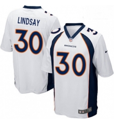 Men Nike Denver Broncos 30 Phillip Lindsay Game White NFL Jersey Men Nike Denver Broncos 30 Phillip Lindsay Game White NFL Jersey