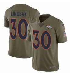 Men Nike Denver Broncos 30 Phillip Lindsay Limited Olive 2017 Salute to Service NFL Jersey Men Nike Denver Broncos 30 Phillip Lindsay Limited Olive 2017 Salute to Service NFL Jersey