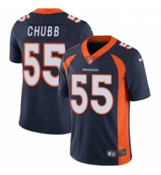 Men Nike Denver Broncos 55 Bradley Chubb Navy Blue Alternate Vapor Untouchable Limited Player NFL Jersey Men Nike Denver Broncos 55 Bradley Chubb Navy Blue Alternate Vapor Untouchable Limited Player NFL Jersey