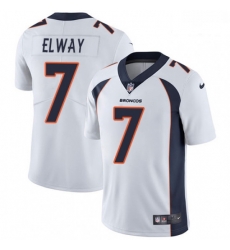 Men Nike Denver Broncos 7 John Elway White Vapor Untouchable Limited Player NFL Jersey Men Nike Denver Broncos 7 John Elway White Vapor Untouchable Limited Player NFL Jersey