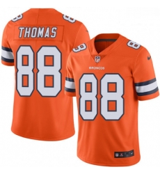 Men Nike Denver Broncos 88 Demaryius Thomas Elite Orange Rush Vapor Untouchable NFL Jersey Men Nike Denver Broncos 88 Demaryius Thomas Elite Orange Rush Vapor Untouchable NFL Jersey