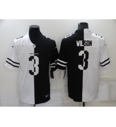 Men's Nike Denver Broncos #3 Russell Wilson Black And White Split Vapor Untouchable Limited Jersey Men's Nike Denver Broncos #3 Russell Wilson Black And White Split Vapor Untouchable Limited Jersey