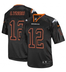 Nike Broncos #12 Paxton Lynch Lights Out Black Mens Stitched NFL Elite Jersey Nike Broncos #12 Paxton Lynch Lights Out Black Mens Stitched NFL Elite Jersey