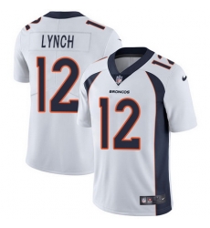 Nike Broncos #12 Paxton Lynch White Mens Stitched NFL Vapor Untouchable Limited Jersey Nike Broncos #12 Paxton Lynch White Mens Stitched NFL Vapor Untouchable Limited Jersey