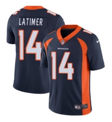Nike Broncos #14 Cody Latimer Navy Blue Alternate Mens Stitched NFL Vapor Untouchable Limited Jersey Nike Broncos #14 Cody Latimer Navy Blue Alternate Mens Stitched NFL Vapor Untouchable Limited Jersey