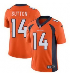 Nike Broncos 14 Courtland Sutton Orange Vapor Untouchable Limited Jersey Nike Broncos 14 Courtland Sutton Orange Vapor Untouchable Limited Jersey