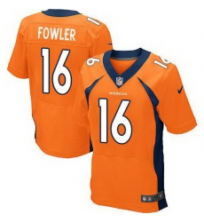 Nike Broncos #16 Bennie Fowler Orange Team Color Mens Stitched NFL New Elite Jersey Nike Broncos #16 Bennie Fowler Orange Team Color Mens Stitched NFL New Elite Jersey