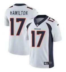 Nike Broncos 17 DaeSean Hamilton White Vapor Untouchable Limited Jersey Nike Broncos 17 DaeSean Hamilton White Vapor Untouchable Limited Jersey