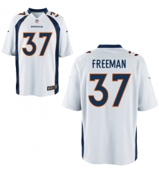 Nike Broncos 37 Royce Freeman White Elite Jersey Nike Broncos 37 Royce Freeman White Elite Jersey