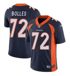 Nike Broncos 72 Garett Bolles Navy Vapor Untouchable Limited Jersey Nike Broncos 72 Garett Bolles Navy Vapor Untouchable Limited Jersey