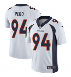 Nike Broncos #94 Domata Peko White Mens Stitched NFL Vapor Untouchable Limited Jersey Nike Broncos #94 Domata Peko White Mens Stitched NFL Vapor Untouchable Limited Jersey