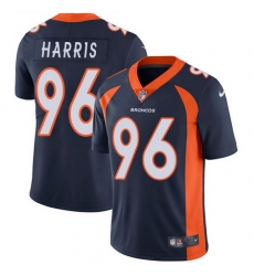 Nike Broncos 96 Shelby Harris Navy Blue Alternate Men Stitched NFL Vapor Untouchable Limited Jersey Nike Broncos 96 Shelby Harris Navy Blue Alternate Men Stitched NFL Vapor Untouchable Limited Jersey