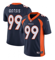 Nike Broncos #99 Adam Gotsis Navy Blue Alternate Mens Stitched NFL Vapor Untouchable Limited Jersey Nike Broncos #99 Adam Gotsis Navy Blue Alternate Mens Stitched NFL Vapor Untouchable Limited Jersey