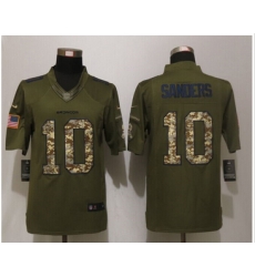 Nike Denver Broncos #10 Emmanuel Sanders Green Salute To Service Limited Jersey Nike Denver Broncos #10 Emmanuel Sanders Green Salute To Service Limited Jersey