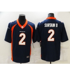 Nike Denver Broncos 2 Patrick Surtain II Navy 2021 Draft Vapor Limited Jersey Nike Denver Broncos 2 Patrick Surtain II Navy 2021 Draft Vapor Limited Jersey