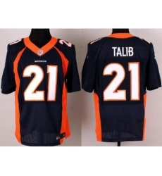 Nike Denver Broncos 21 Aqib Talib Blue Elite NFL Jersey Nike Denver Broncos 21 Aqib Talib Blue Elite NFL Jersey
