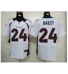 Nike Denver Broncos 24 Champ Bailey White Elite NFL Jersey Nike Denver Broncos 24 Champ Bailey White Elite NFL Jersey
