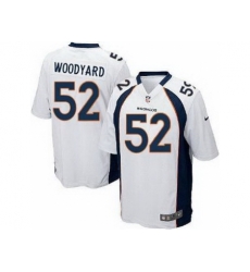 Nike Denver Broncos 52 Wesley Woodyard White Game NFL Jersey Nike Denver Broncos 52 Wesley Woodyard White Game NFL Jersey