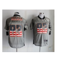 Nike Denver Broncos 83 Wes Welker Grey Elite USA Flag Fashion NFL Jersey Nike Denver Broncos 83 Wes Welker Grey Elite USA Flag Fashion NFL Jersey