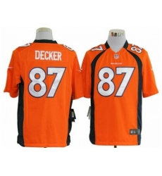 Nike Denver Broncos 87 Eric Decker Orange Game NFL Jersey Nike Denver Broncos 87 Eric Decker Orange Game NFL Jersey
