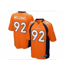 Nike Denver Broncos 92 Sylvester Williams orange game NFL Jersey Nike Denver Broncos 92 Sylvester Williams orange game NFL Jersey