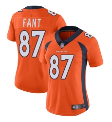 Broncos 87 Noah Fant Orange Team Color Women Stitched Football Vapor Untouchable Limited Jersey Broncos 87 Noah Fant Orange Team Color Women Stitched Football Vapor Untouchable Limited Jersey